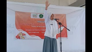 Lomba Baca Puisi Terbaik Juri Terkesima Dengan Ekspresinya Mata Luka Sengkon Karta PeriSandiHuizache