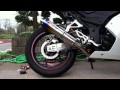 【TRICK STAR】Ninja250R/レーシングエキゾーストマフラー【バッフル無】