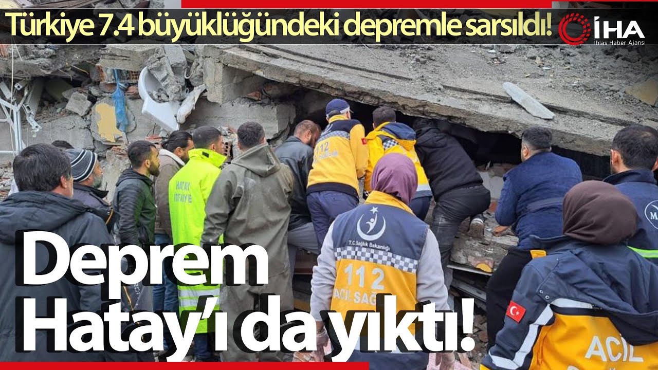 Depremde Hasar Gören Yapılar Gün Ağarınca Ortaya Çıktı