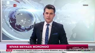Yildizeli̇ Haber Kar Yağişi Röportaji