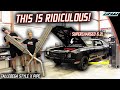 72 LSA Supercharged Monte Carlo Gets NASCAR Boom Tubes! Early 2000's Superspeedway Style!