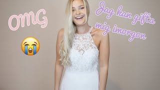 💜Testar klänningar från JJsHOUSE & hittar min bröllopsklänning!!!😭💜