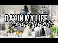 Day In My Life! GRWM + Clean and Decorate with for Spring and Easter!