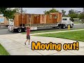 FINALLY MOVING! Packing out to leave California!