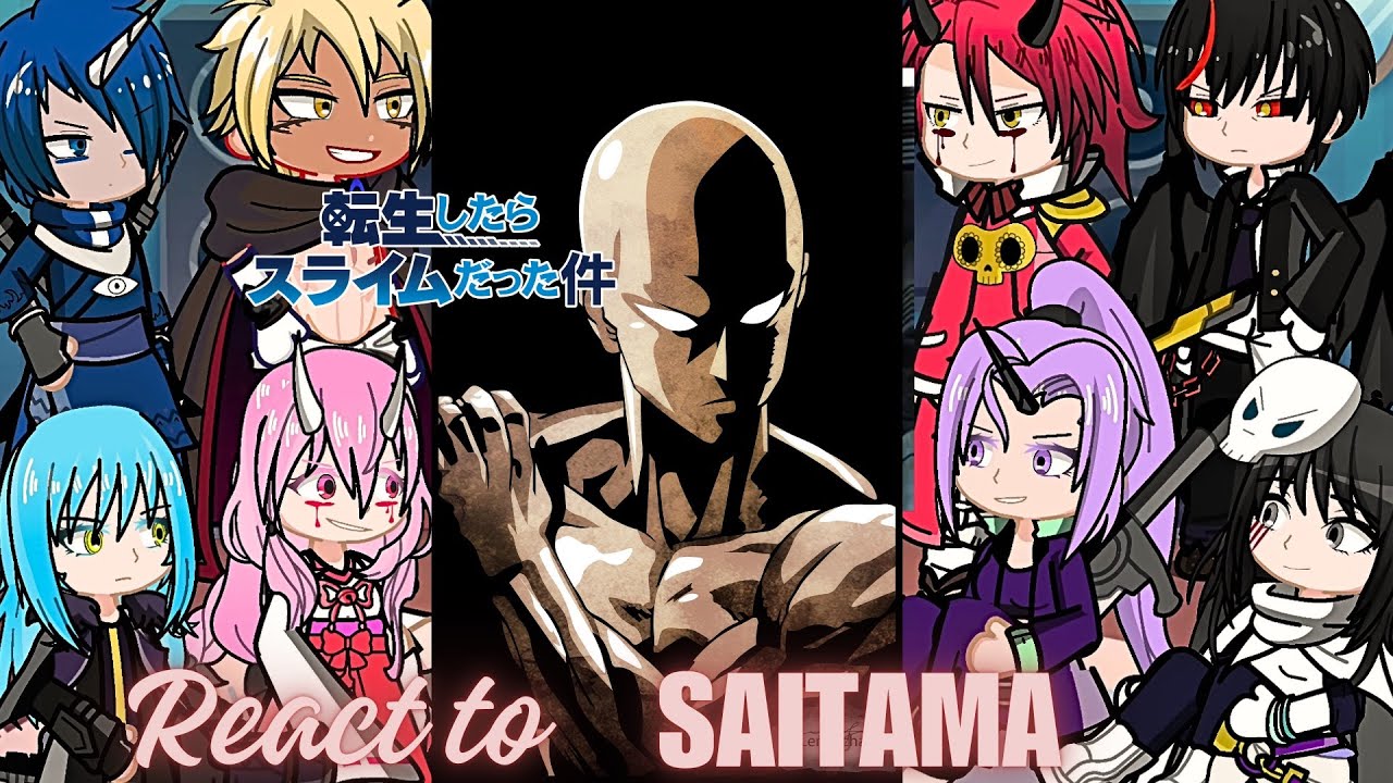 Garou Vs Rimuru Rimuru Tempest react to one punch man stamina | Gacha life 2 | slime ...