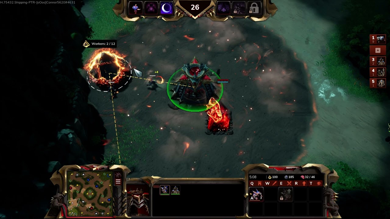 Stormgate: 1v1 Ranked | Connor5620 [Infernals] vs [Vanguard] #6 | Secluded Grove