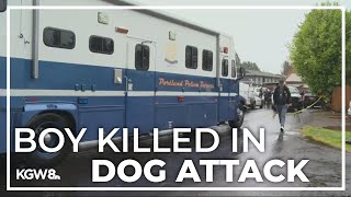 6-year-old boy dead from dog attack in Northeast Portland