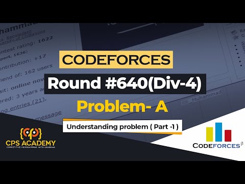 Codeforces Round #640 (Div. 4) Understanding problem A
