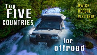 You WON'T Guess | 5 EPIC EUROPE 4x4 Road-Trip DESTINATIONS for Overland Adventure