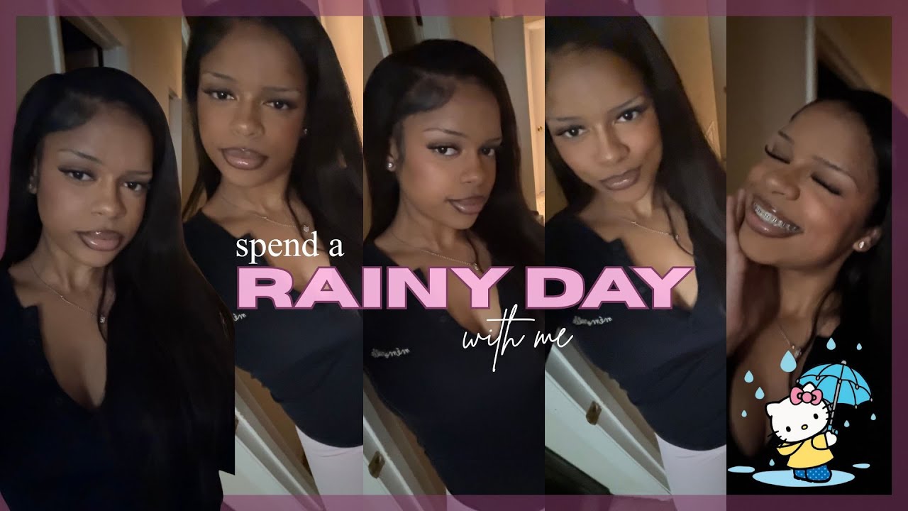 spend a rainy day with me - YouTube
