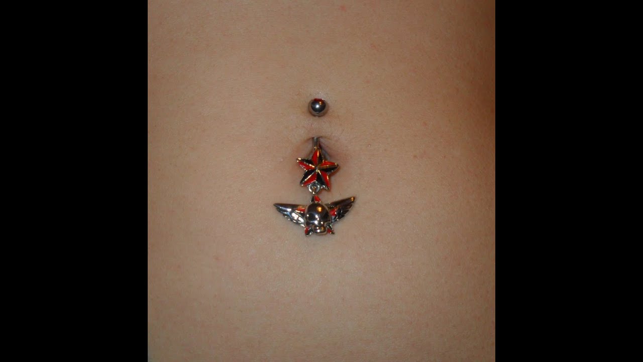 How To: Clean a Navel Piercing. - YouTube