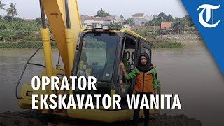 Rani Operator Ekskavator Perempuan Pertama, Jatuh Cinta kepada Alat Berat