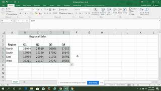 MOAC Excel 2016 Project 6-1