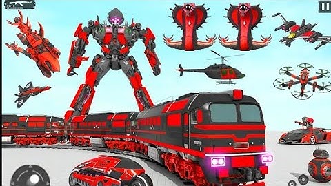 Multi Robot Tank Transform : Snake Robot Car Game - Android iOS gameplay