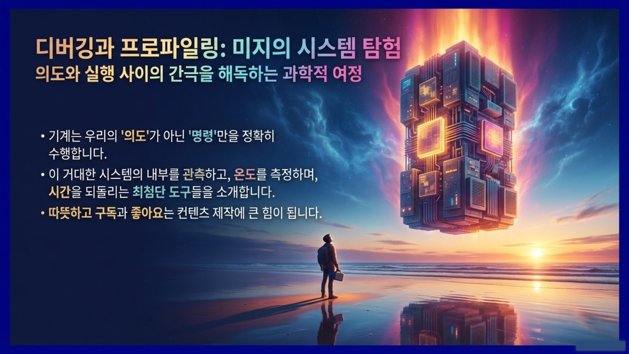 ⁣[MIT Lecture: Shell & Coding 4]  현대 엔지니어를 위한 관측성 가이드: 디버깅, 로깅, 트레이싱, 그리고 성능 벤치마킹 기술 | 시간 역ᄌ