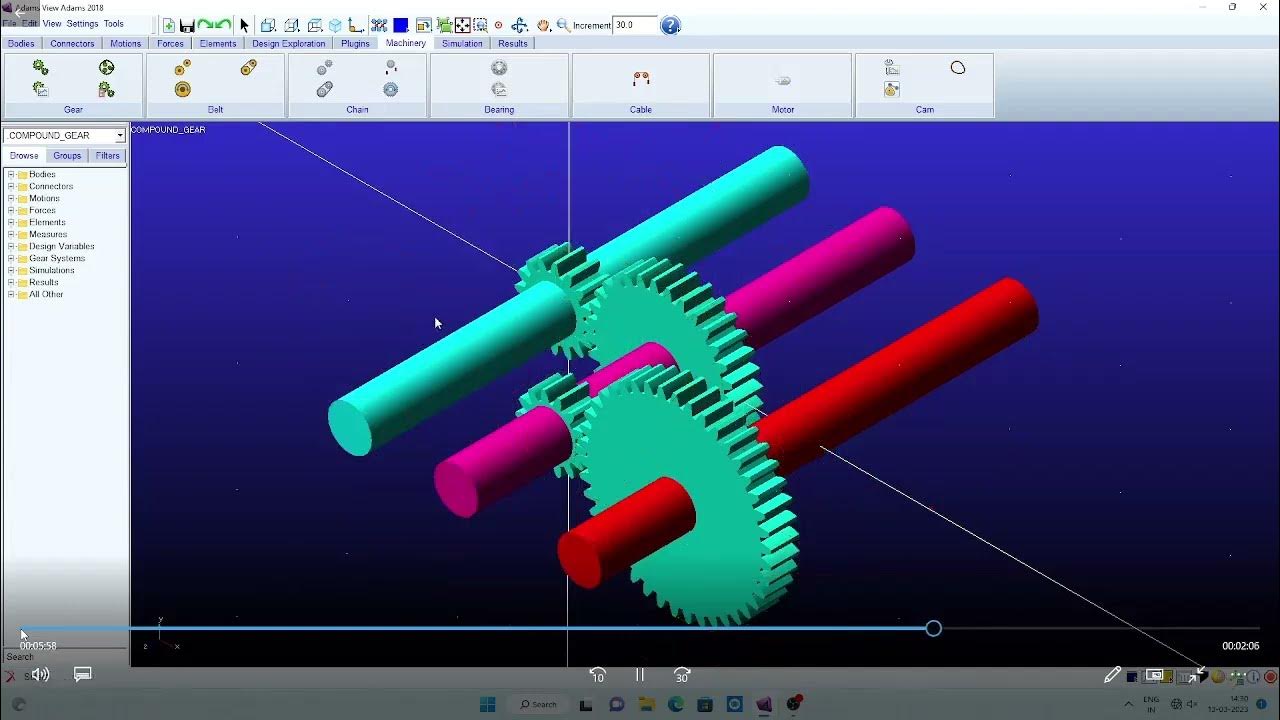 Compound Gear Train YouTube
