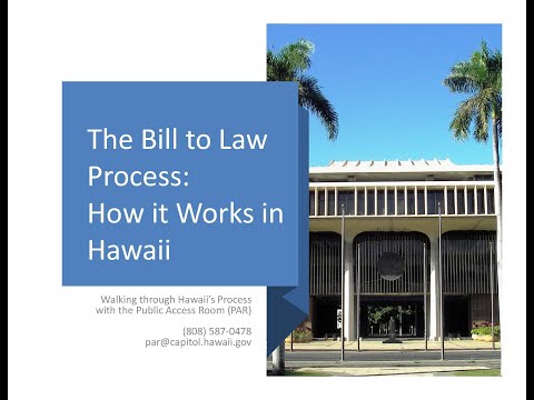 Bill to Law Process