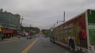 Driving from Riverdale in The Bronx to Yonkers,New York