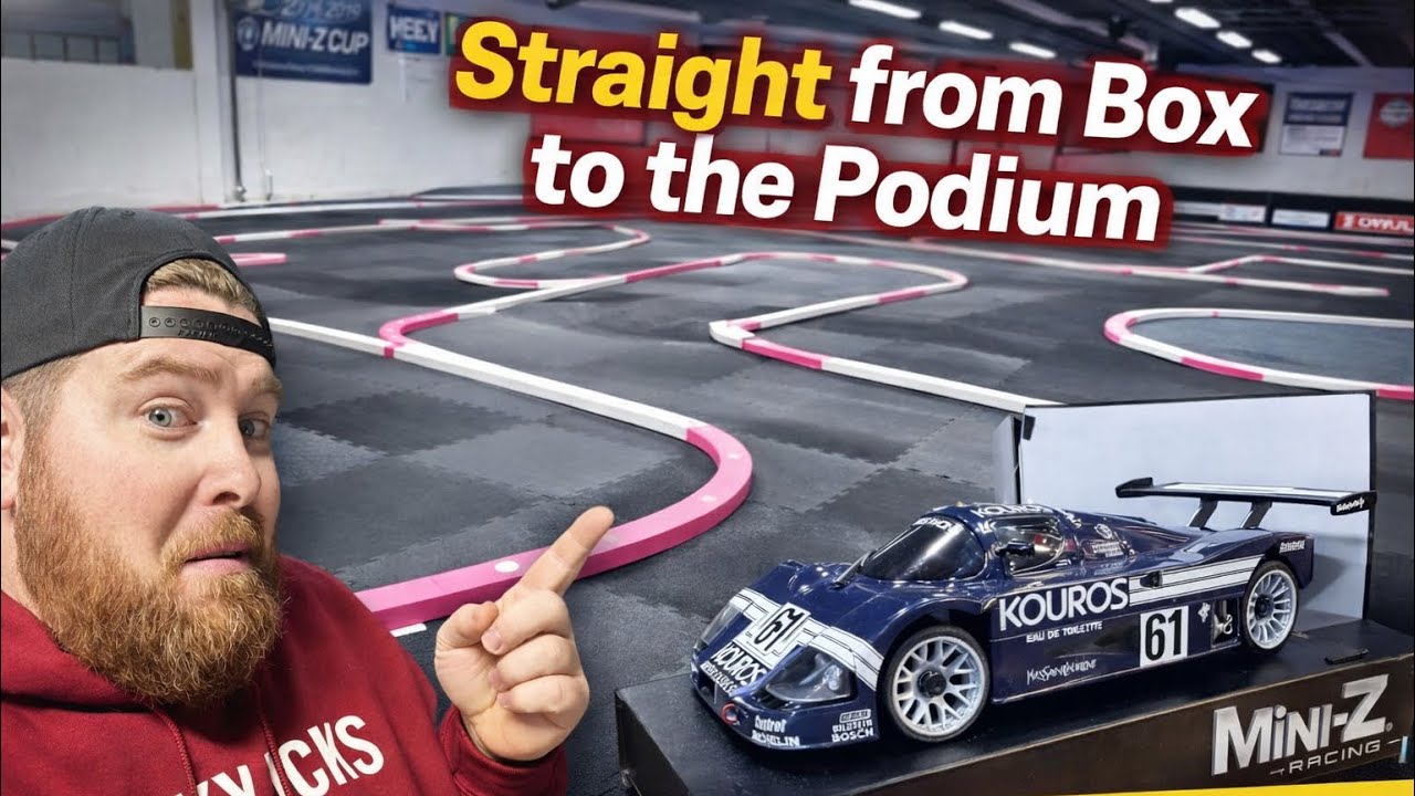 The New Mercedes Mini-Z: Right From the box to the Podium - YouTube