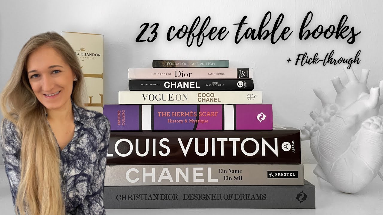 designer louis vuitton, gucci, chanel coffee table books