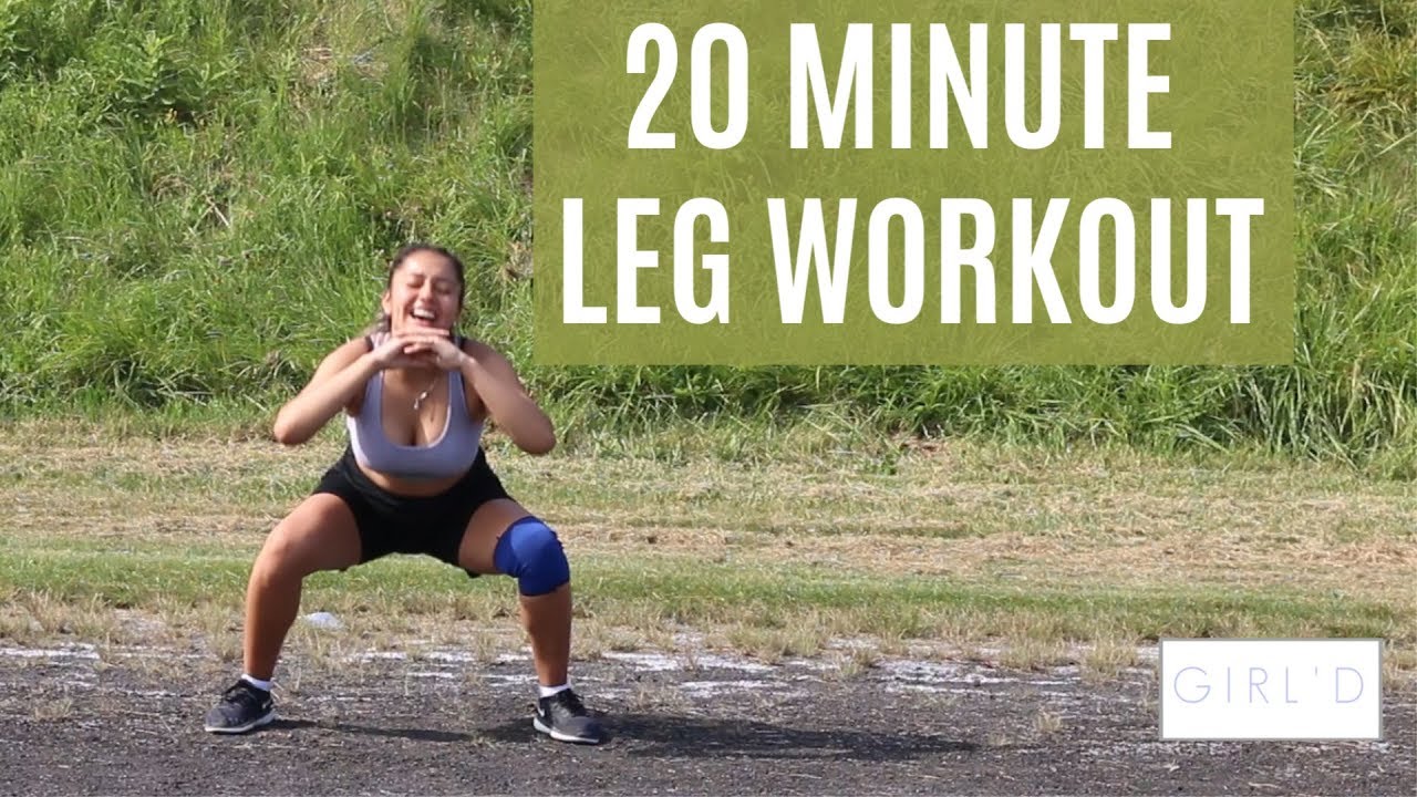 20 Minute Leg Workout - Beginner - YouTube