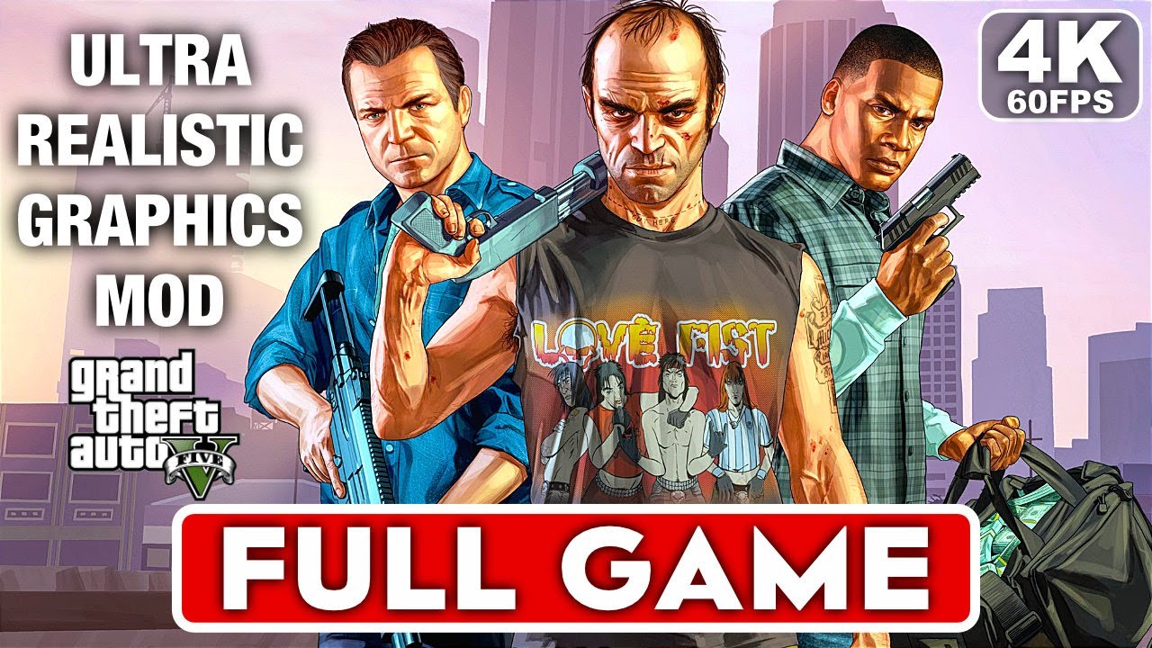 เกมแหกคุก pc  Update New  GTA 5 Gameplay Walkthrough Part 1 FULL GAME - ULTRA REALISTIC GRAPHICS [4K 60FPS PC] No Commentary