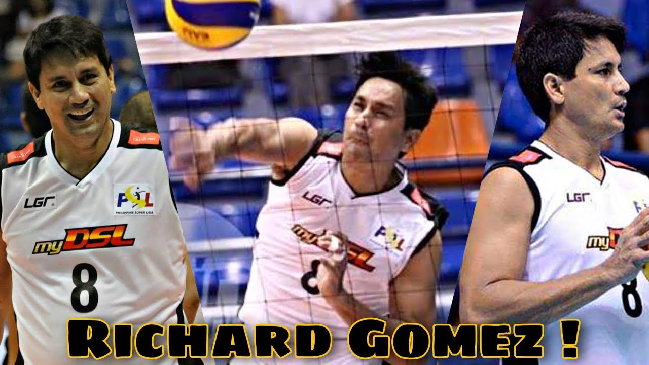 RELIVE ! Richard Gomez Philippine Super Liga Debut Game Highlights !