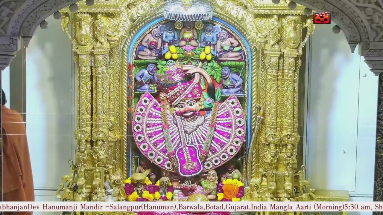 Aarti Darshan Salangpur Date 10-10-2025