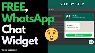 How to add a free WhatsApp Chat Widget to your website (Beginners Guide) screenshot 4