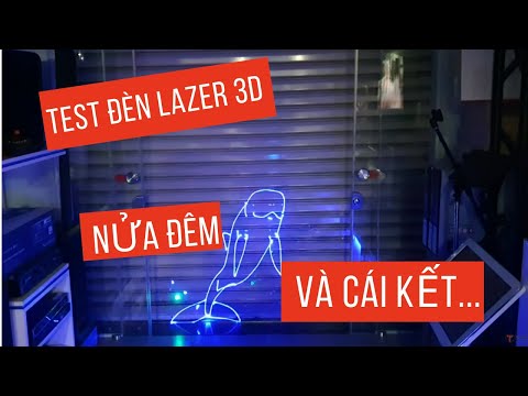 Video Test Đèn Laser Effect 3D Tạo Hình Cực Ảo Diệu Lúc Nửa... - youtube