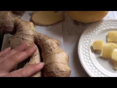 Ginger drink for cough sore throat and fever: easy to make