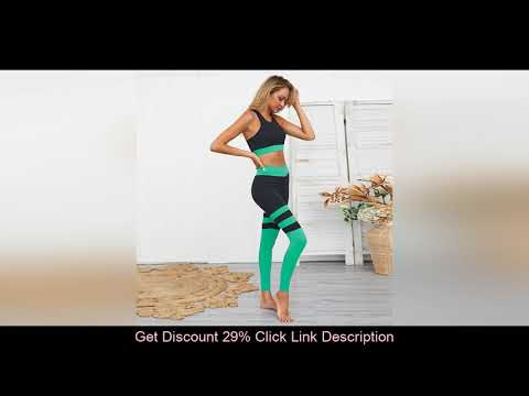 Top Yoga Set Women Fitness Clothing Gym Set Sport Suit Women High Waist Gym Leggings Padded Sports