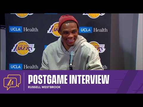 Lakers Postgame: Russell Westbrook (10/14/21)