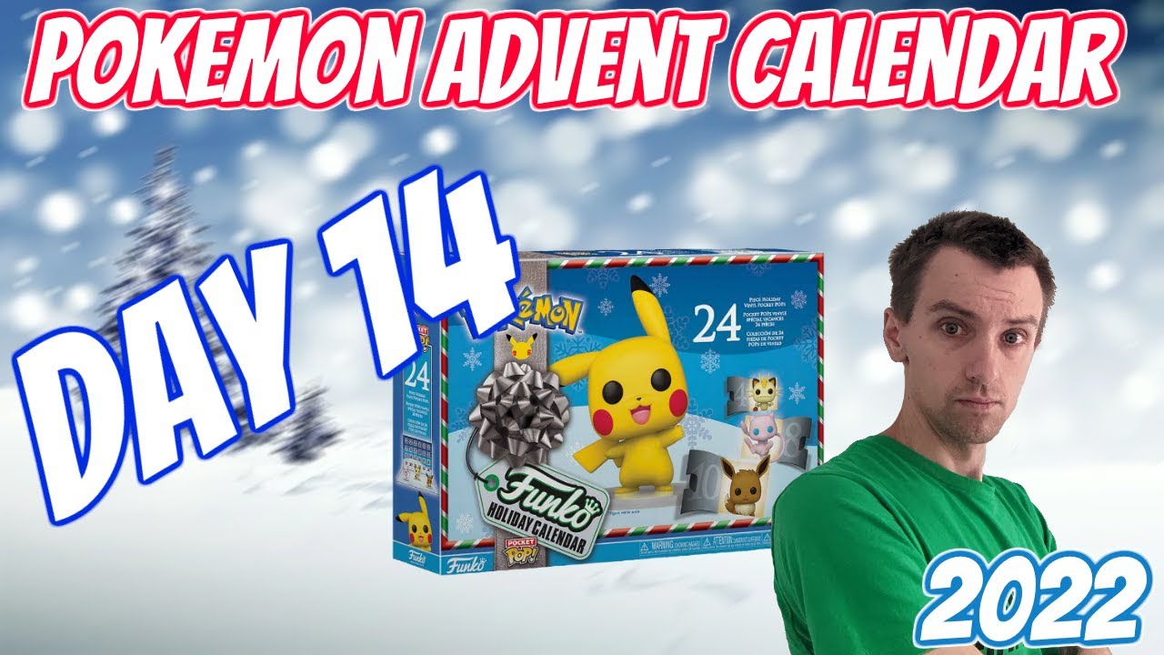 Pokémon Advent Calendar – DAY 14 | Pokémon Pop Advent Calendar - YouTube