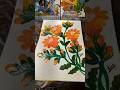 Flower Painting 🌺#trending #art #shortvideo #artist #viral #love #painting #drawing #song #shorts