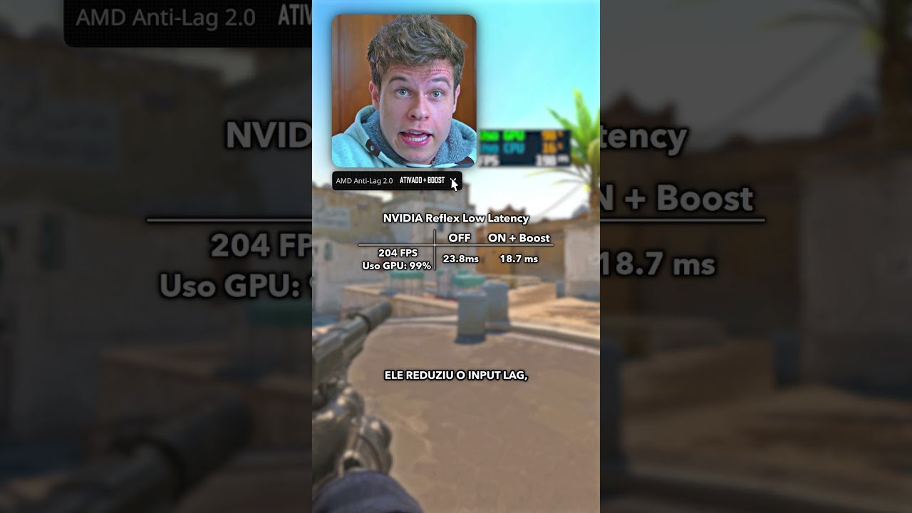 Melhor config de vídeo do CS 2025