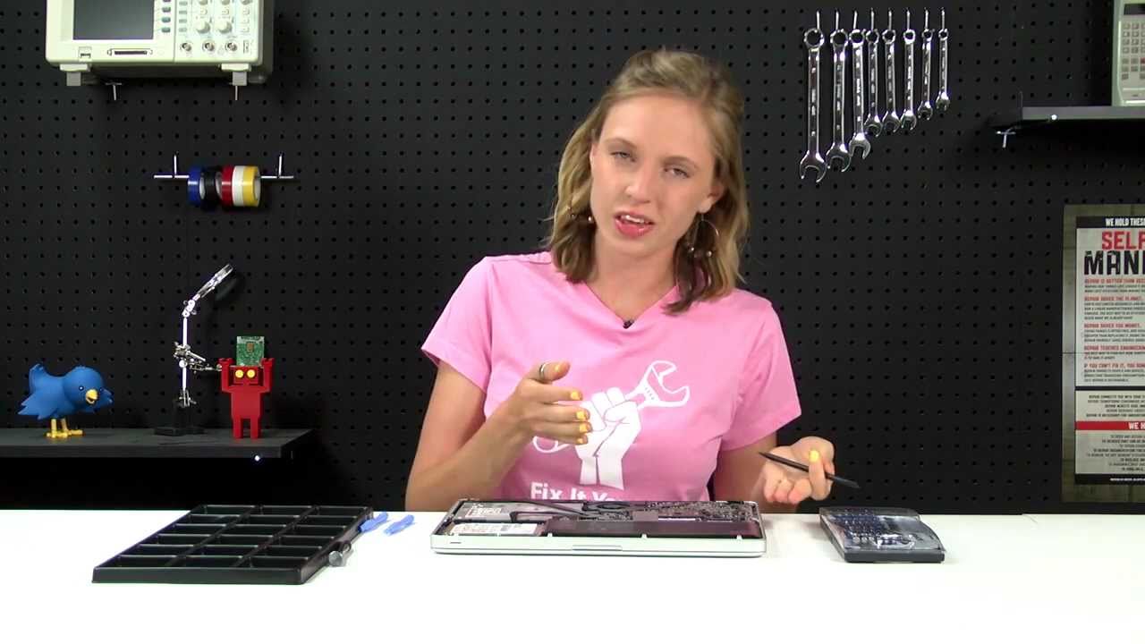 How Replace the Upper Case a 13" MacBook Pro Unibody - YouTube