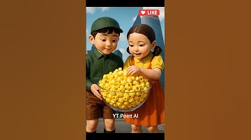 Squid Game AI Popcorn ASMR #squidgame #asmr #shorts #ytshorts