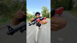Ak47 Toy Gun Unboxing And Testing
