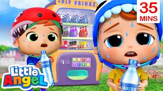 No, No Sugary Drinks! | Little Angel Kids Songs & Nursery Rhymes