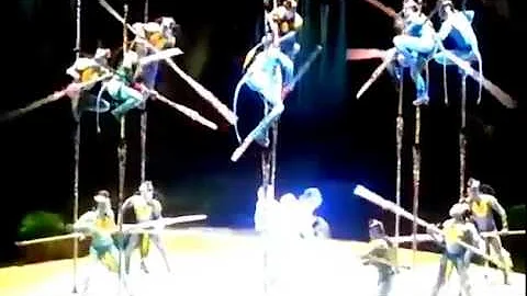 Cirque Du Soleil Stick Dance Avatar First Flight Toruk