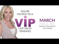 Terri ross consulting live sales training march 2020