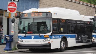 B6-LTD Bus Announcements to East New York New Lots Station. (Vianova NSS)