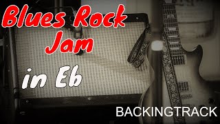 12 Bar Blues Progression Guitar Backing Track in Eb Major