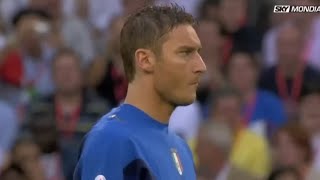 Totti is a through pass lover