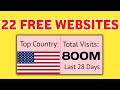 800 Million USA, UK Visits! 22 Free Website Traffic Sources | USA Affiliate Marketing Free Traffic