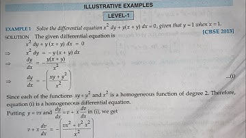 RD SHARMA EX 21.9 EXAMPLE 1 TO 9 SOLUTIONS OF DIFFERENTIAL EQUATIONS CHAPTER 21 FOR CLASS 12(PART 1)