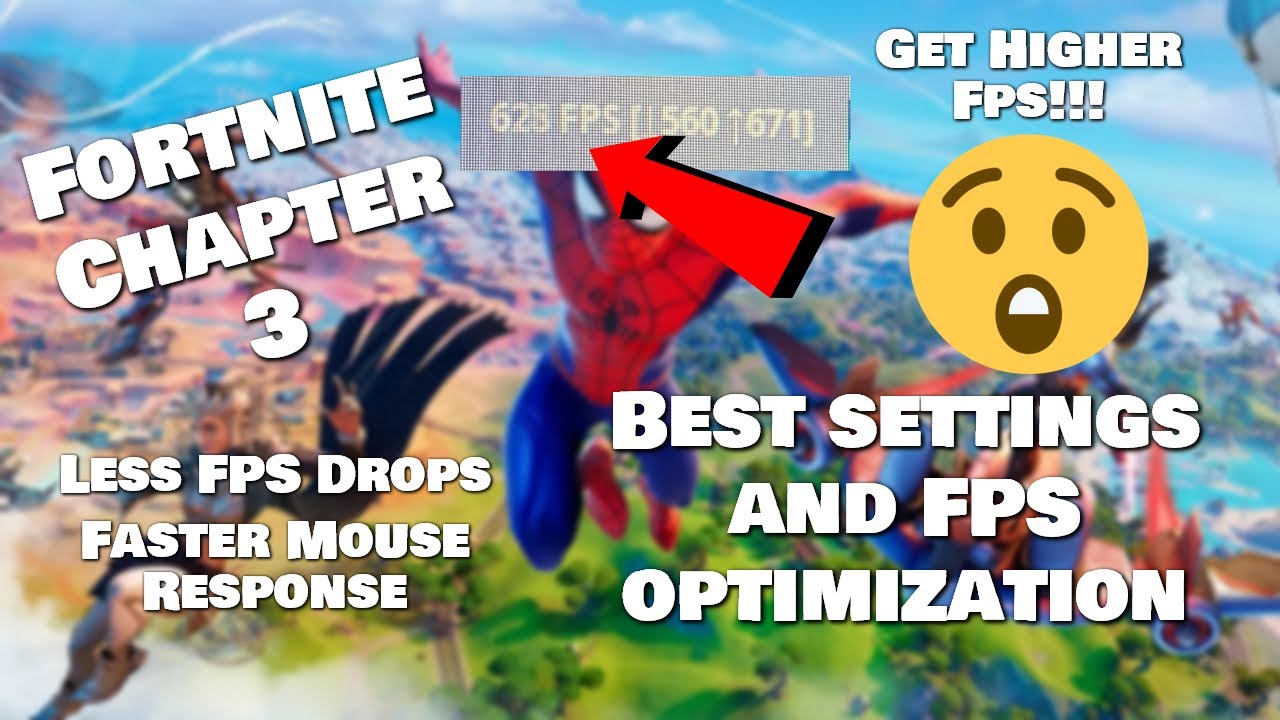 Best Fortnite settings for higher fps and lower latency