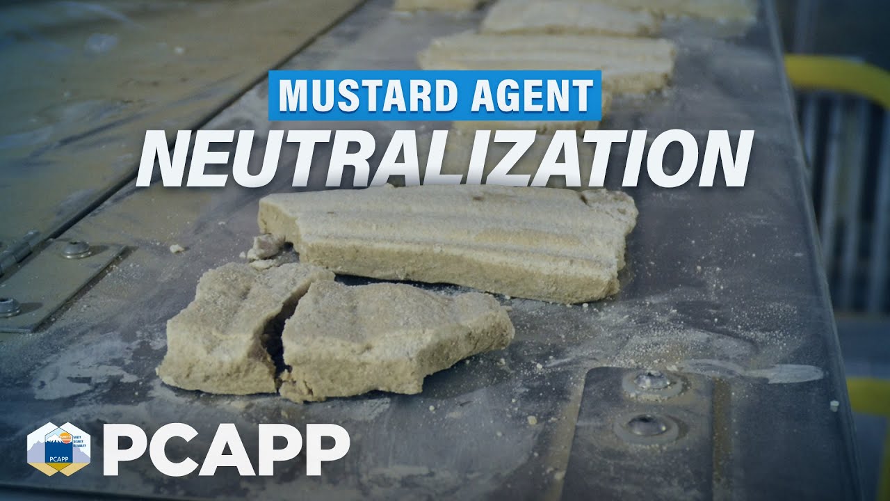Mustard Agent Neutralization at PCAPP YouTube