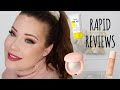 RAPID REVIEWS | REVIEWING PRODUCTS I&#39;VE BEEN TESTING LATELY
